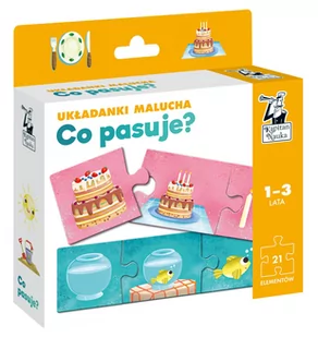Układanki Malucha Co Pasuje Kapitan Nauka - Puzzle - miniaturka - grafika 1