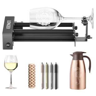 LONGER Laser Engraver Y-axis Rotary Roller with Bracket 360° Rotation Adjustable 6-300mm Diameters - Grawerowanie i akcesoria LONGER Laser Engraver Y-axis Rotary Roller with Bracket 360° Rotation Adjustable 6-300mm Diameters - Grawerowanie i akcesoria - miniaturka - grafika 1