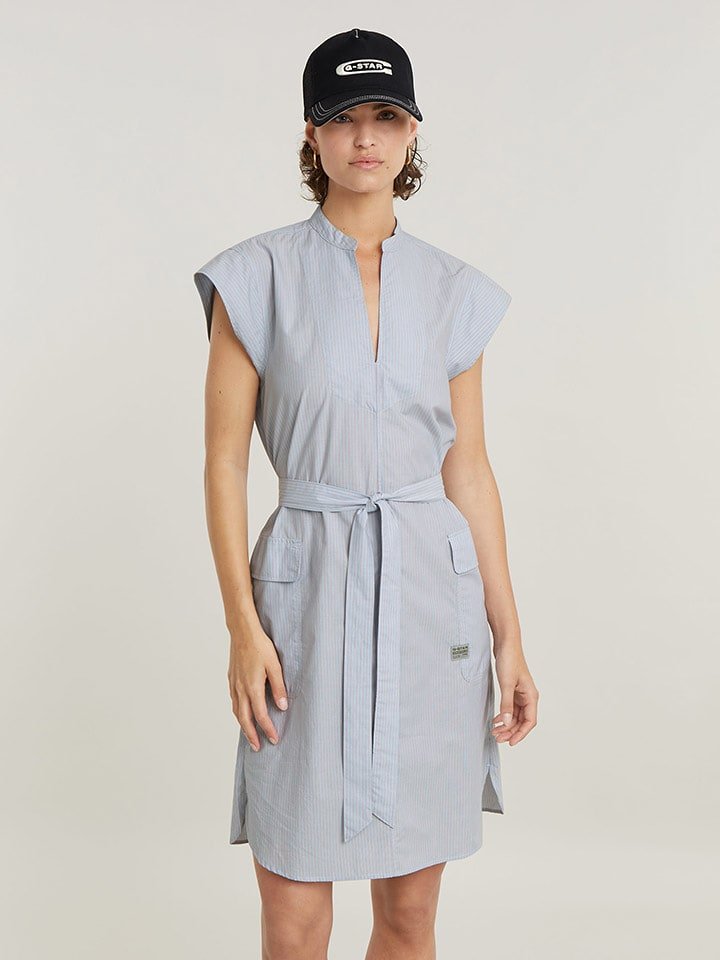 G-Star Sukienka w kolorze błękitnym