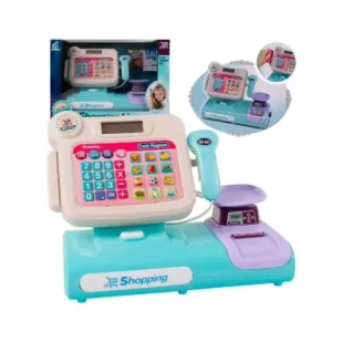 Kasa fiskalna do zabawy w sklep z wagą i skanerem - Zabawy w naśladowanie dorosłych - miniaturka - grafika 1