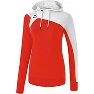 Bluzy damskie - Erima Erima Club 1900 2.0 bluza damska z kapturem czerwony czerwony/biały 42 1070730 - miniaturka - grafika 1
