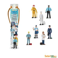Figurki dla dzieci - Safari Ltd 682304 Ludzie różnych zawodów 7 szt. w tubie - miniaturka - grafika 1
