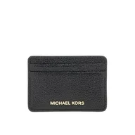 Portfele - Michael Kors Money Pieces, damskie etui na karty kredytowe, Marrón (Luggage), 2,5 x 9,5 x 11,4 cm (szer. x wys.), czarny (czarny), 1.91x7x9.53 cm (B x H x T) - miniaturka - grafika 1