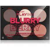 Cienie do powiek - Inglot Paleta cieni do powiek Playinn Blurry Berry - miniaturka - grafika 1