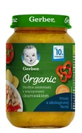 Dania dla dzieci - Gerber Organic - Obiad Słodki ziemniak i Kurczak po 10m-cu 190g - miniaturka - grafika 1