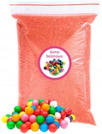 Cukier i słodziki - Cukier Do Waty Cukrowej Guma Balonowa 1kg Różowy Kolorowy Suchy - miniaturka - grafika 1