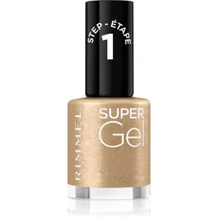 Rimmel London Super Gel STEP1 Lakier do paznokci 12 ml Odcień 095 Going For Gold - Lakiery do paznokci - miniaturka - grafika 1