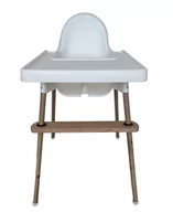 Krzesełka do karmienia - Drewniany podnóżek do krzesełka Ikea Antilop! DĄB - JAKOŚĆ MEBLOWA! - miniaturka - grafika 1