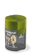 Długopisy - STAEDTLER 512 podwójna końcówka z dwoma otworami do różnych formatów długopisów, pojedynczy produkt Noris Design, półka, 10 temperówek, 512 004 - miniaturka - grafika 1