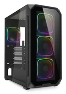 Obudowy komputerowe - Sharkoon AK5G RGB Midi Tower Czarny - miniaturka - grafika 1