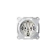 Gniazdka elektryczne - Schneider Electric Mechanizm gniazda wtykowego SCHUKO, zaciski bezśrubowe MTN2300-0000 MTN2300-0000 - miniaturka - grafika 1
