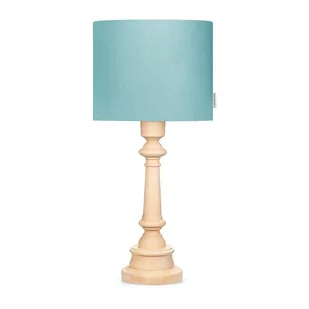 Lamps & Company, Lampa stołowa aksamitny abażur, Miętowy - Lampy stojące - miniaturka - grafika 1