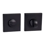 Szyldy i rozety - Rozeta podklamkowa do wc Adel slim Czarna - miniaturka - grafika 1