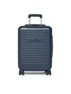 TOUS Walizka średnia Maleta 2002129247 Granatowy - Walizki - miniaturka - grafika 1