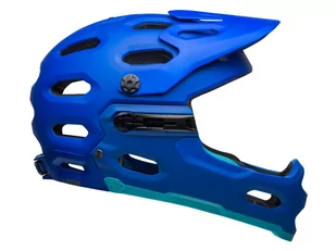Bell, Kask full face, Super 3R MIPS, niebieski, rozmiar M - Kaski rowerowe - miniaturka - grafika 1