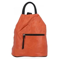 Torebki damskie - Uniwersalny Plecak Damski firmy Hernan HB0206 Pomarańczowy - miniaturka - grafika 1