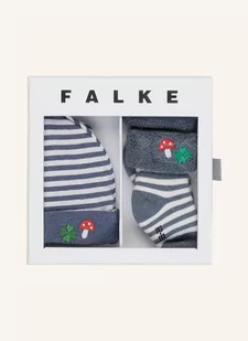 Falke Zestaw: Skarpety I Czapka Z Pudełkiem Prezentowym blau - Skarpetki damskie - miniaturka - grafika 1