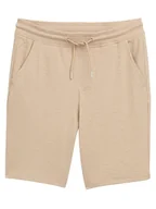 Spodenki męskie - Tom Tailor Szorty dresowe w kolorze beżowym - miniaturka - grafika 1