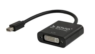 Savio Adapter miniDisplayport (M) - DVI (F) CL-94 SAVKABELCL-94 - Adaptery i przejściówki - miniaturka - grafika 3
