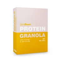 Płatki śniadaniowe i musli - GymBeam Protein Granola with Honey and Almonds 300 g - miniaturka - grafika 1