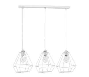 Luminex Żyrandol ALMA 3xE27/60W/230V biały - Lampy sufitowe - miniaturka - grafika 1