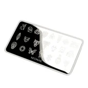 Ozdoby do paznokci - Blaszka do stempli Stamping plate 02 - miniaturka - grafika 1