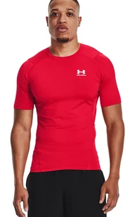 Koszulka męska UNDER ARMOUR czerwona HeatGear® - Koszulki męskie - miniaturka - grafika 1