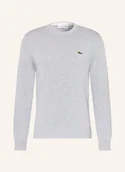 Swetry męskie - Lacoste Sweter grau - LACOSTE - miniaturka - grafika 1
