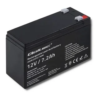 Qoltec Akumulator 53062 7.2Ah 12V 53062 - Akumulatory ogólnego zastosowania - miniaturka - grafika 1