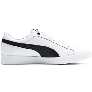 Puma, Buty damskie, Smash Wns v2 L, biało-czarne 365208 01, rozmiar 36 - Moda i Uroda OUTLET - miniaturka - grafika 1
