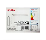 Lampy sufitowe - Lindby Kjetil panel sufitowy LED App RGB 120x30 cm - miniaturka - grafika 1