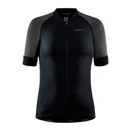 Koszulki rowerowe - Damska Koszulka CRAFT ADV ENDUR LUMEN JERSEY W 1910555-999000 – Czarny - miniaturka - grafika 1