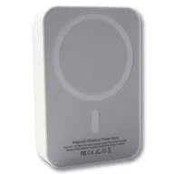 Powerbanki - ECOBOX POWER BANK 10000MAH BIAŁY MAGSAFE BEZPRZEWODOWY - miniaturka - grafika 1