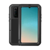 Etui i futerały do telefonów - Love Mei Etui Pancerne+szkło Huawei P30 Pro czarne 6932809612945 - miniaturka - grafika 1