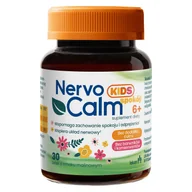 Układ nerwowy - NervoCalm Kids Spokój 6+, żelki, smak malinowy, 30 sztuk - miniaturka - grafika 1