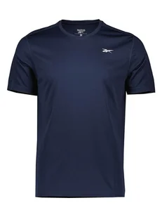 Reebok Koszulka sportowa w kolorze granatowym - Koszulki sportowe męskie - miniaturka - grafika 1