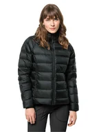 Kurtki damskie - Jack Wolfskin Kurtka puchowa "Nebelhorn" w kolorze czarnym - miniaturka - grafika 1