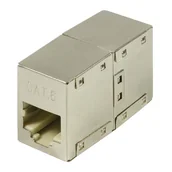 Części i akcesoria do laptopów - Logink NP0054 złączka RJ45-RJ45 kat.6 Fab.nowy - miniaturka - grafika 1
