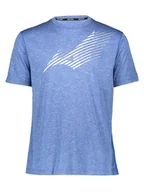 Koszulki sportowe męskie - Mizuno Koszulka "Core" w kolorze błękitnym do biegania - miniaturka - grafika 1