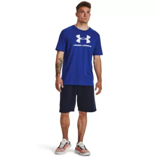 Koszulka męska Under Armour SPORTSTYLE LOGO SS - Koszulki sportowe męskie - miniaturka - grafika 2