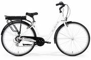 Rowery elektryczne - Merida M-BIKE e-CITY 728 2021 WHITE - miniaturka - grafika 1