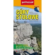 Tenis stołowy - Mapa Turystyczna Plan Góry Stołowe Foliowana - miniaturka - grafika 1