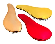 Szczotki i grzebienie do włosów - Top Choice Szczotka do włosów Detangler Metallic 62186) 1szt mix kolorów - miniaturka - grafika 1