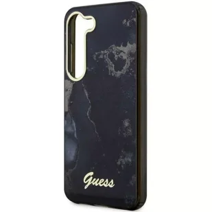 Etui Guess GUHCS23SHTMRSK do Samsung Galaxy S23 S911 czarny/black hardcase Golden Marble Collection - Etui i futerały do telefonów - miniaturka - grafika 6