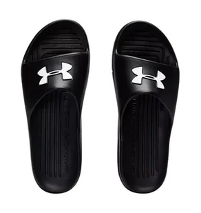 Under Armour, Core, Klapki męskie, czarne, rozmiar 41 - Klapki i japonki męskie - miniaturka - grafika 1