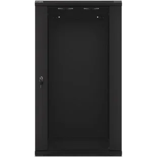 Lanberg Szafa 19" 22U, 600x600, czarna FLAT PACK WF01-6622-10B - Szafy rack - miniaturka - grafika 2