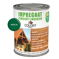 Farby i impregnaty do drewna - Colorit Drewno Impregnat żywiczny z woskiem Akacja 750 ml - miniaturka - grafika 1