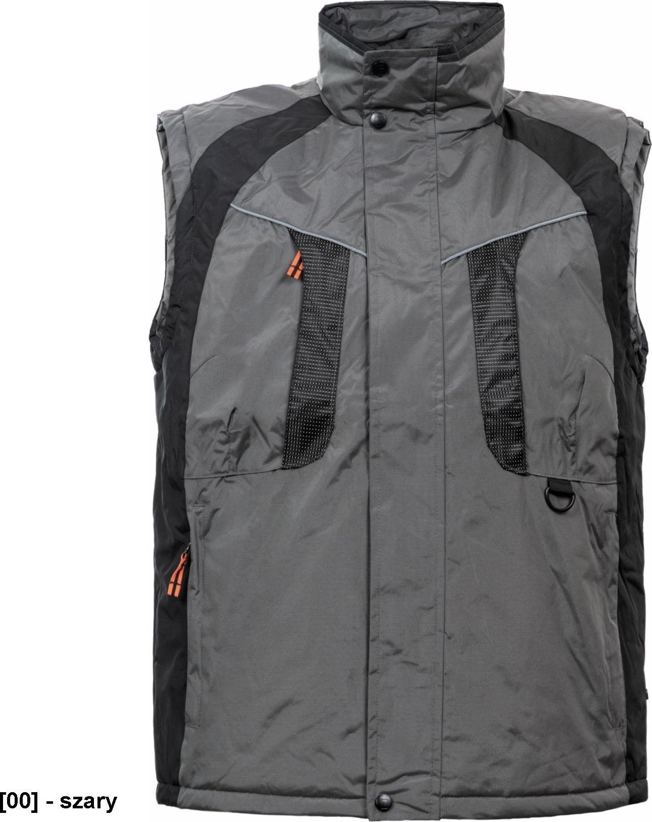 CERVA NYALA kamizelka ocieplana wodoodporna - szary XXL