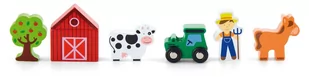 Viga Viga, zestaw drewnianych figurek Farma - Figurki dla dzieci - miniaturka - grafika 2
