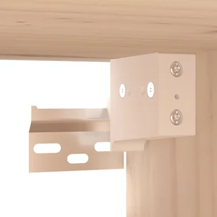 Lumarko Szafka ścienna, 60x30x30 cm, lite drewno sosnowe - Szafki do salonu - miniaturka - grafika 10